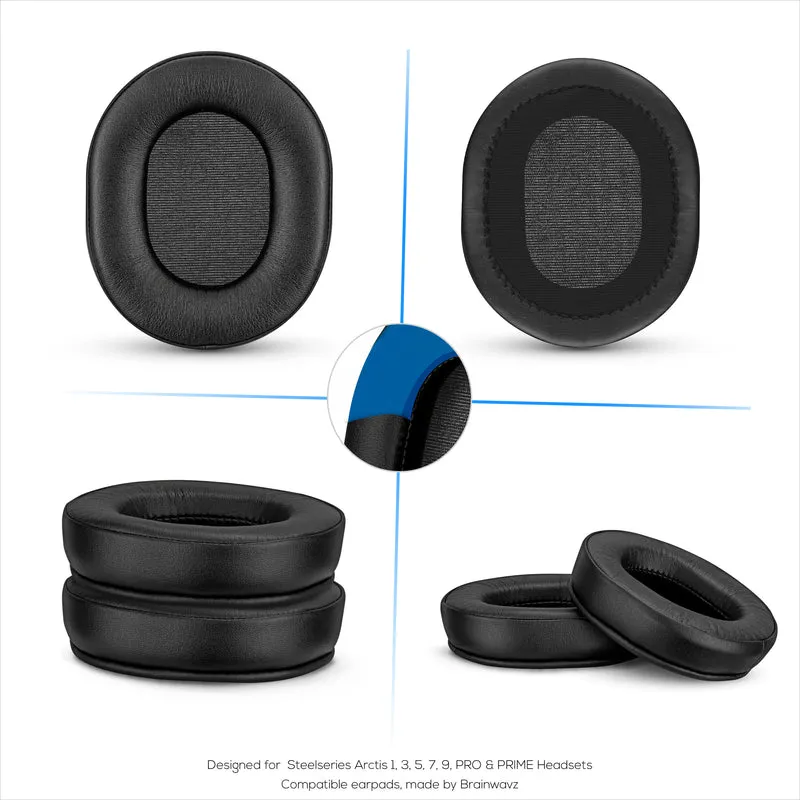 Steelseries Arctis Enhanced Gaming Earpads na may Cooling Gel at Memory Foam - Idinisenyo para sa Karamihan sa mga Arctis Headset