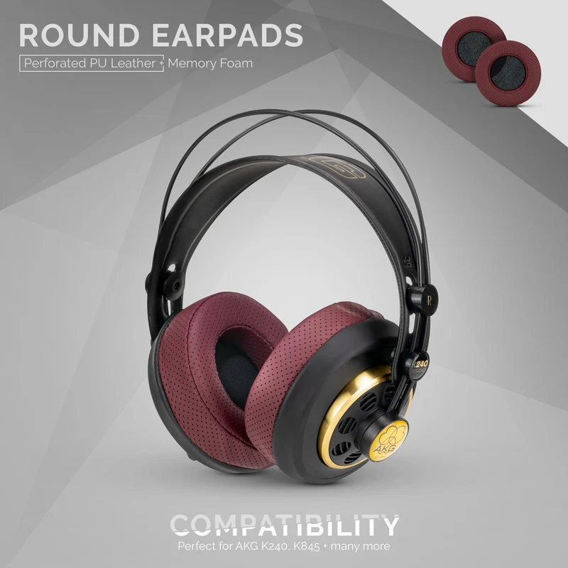 Headphone Memory Foam Earpads - Bilog - Butas
