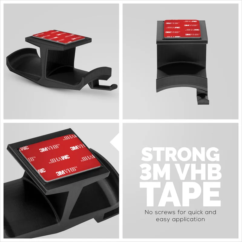 Ultra-T - Dalawahan sa Ilalim ng Mesa Headphone Hanger Holder