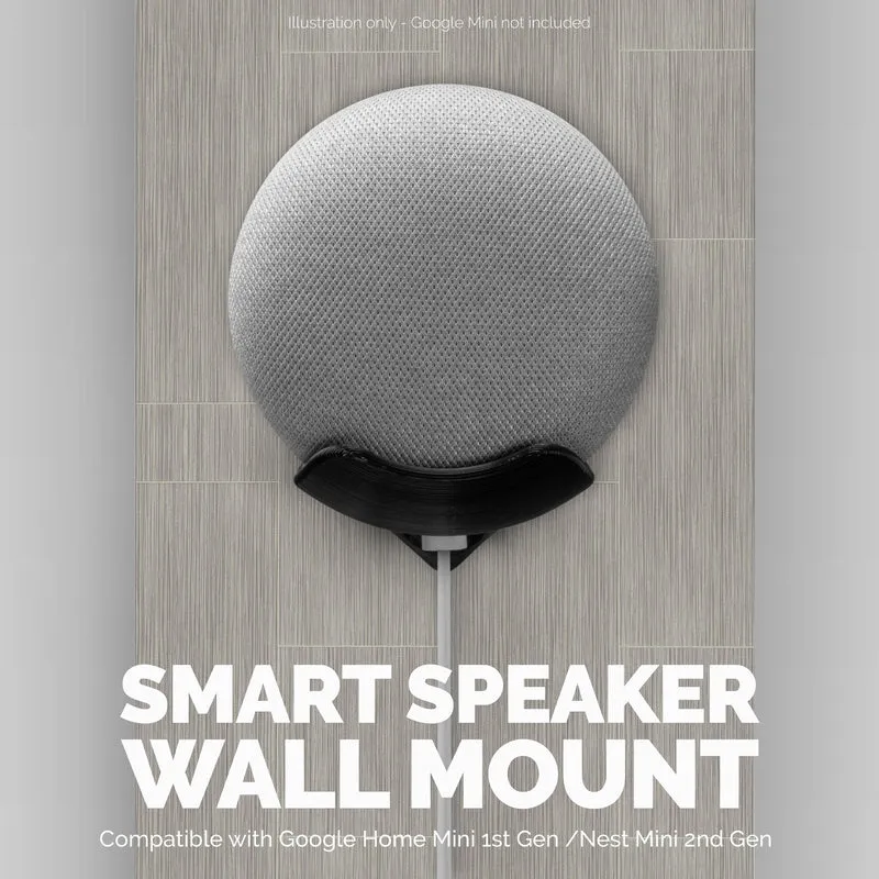 Google Nest Home Mini Stick Sa Wall Mount - Madaling I-install