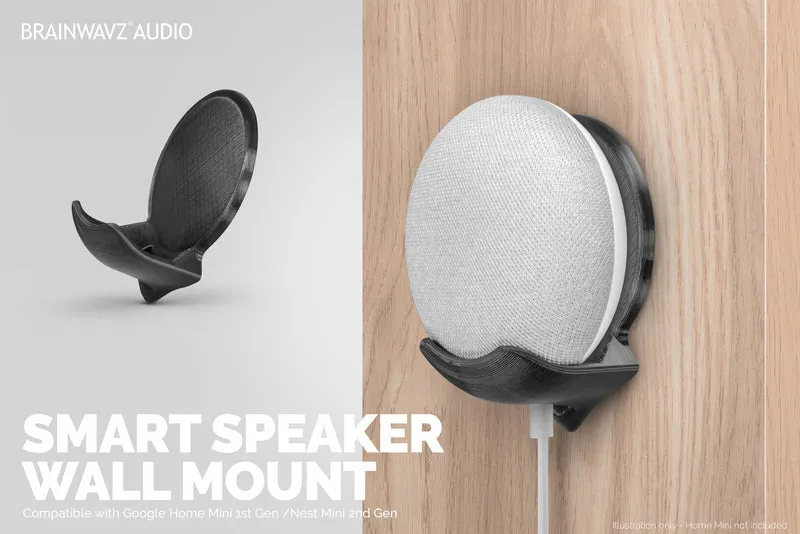 Google Nest Home Mini Stick Sa Wall Mount - Madaling I-install