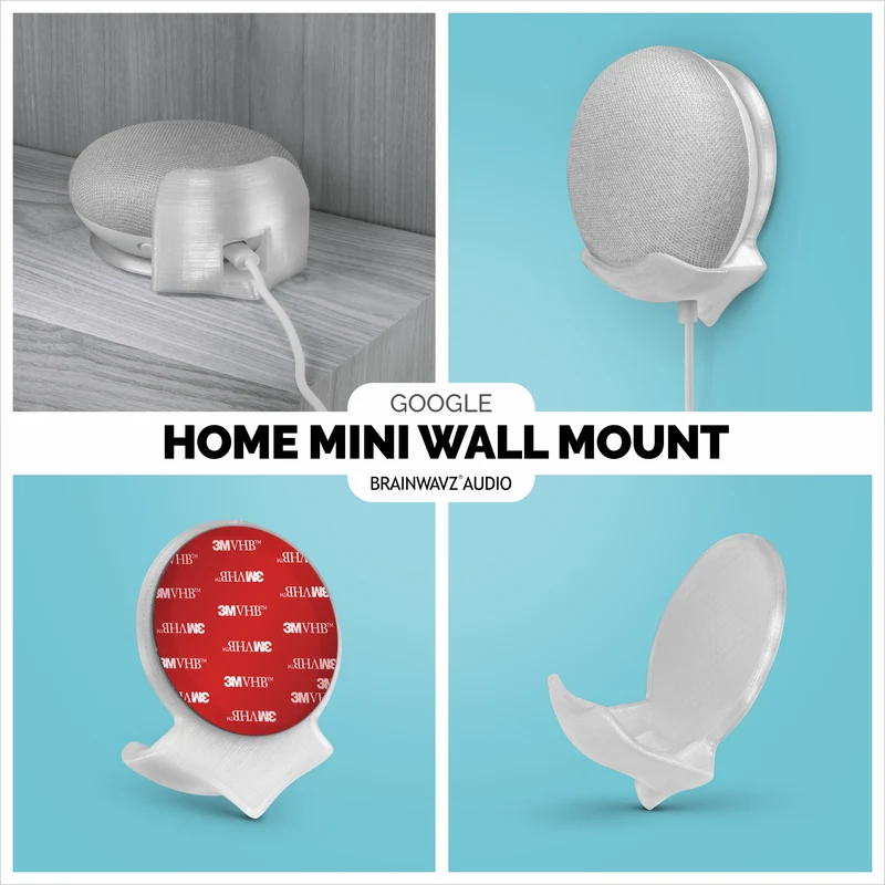 Google Nest Home Mini Stick Sa Wall Mount - Madaling I-install
