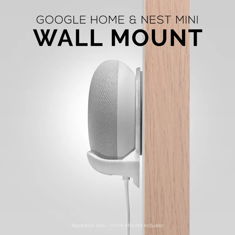 Google Nest Home Mini Stick Sa Wall Mount - Madaling I-install