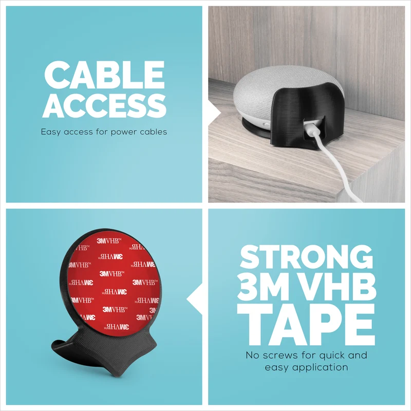 Google Nest Home Mini Stick Sa Wall Mount - Madaling I-install