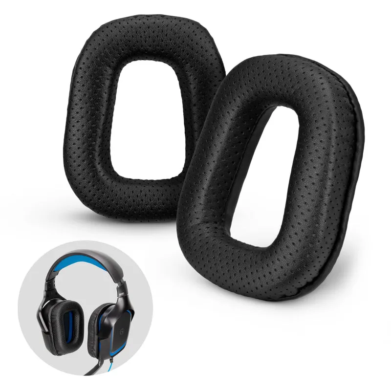 Logitech G430 G35 G930 F450 Kapalit na Earpads - Mga Premium na Na-upgrade na Materyal