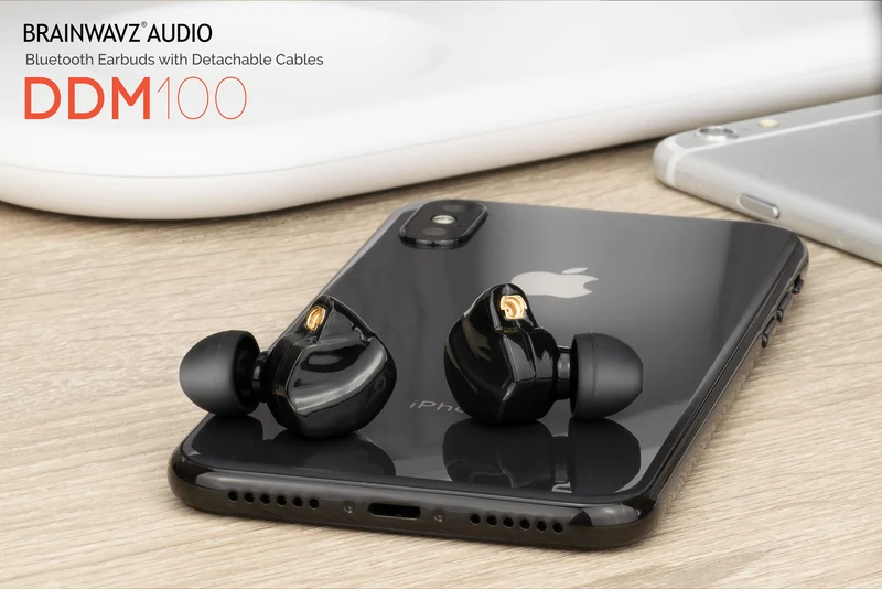 DDM100 - Auricolari con archetto da collo wireless rimovibili