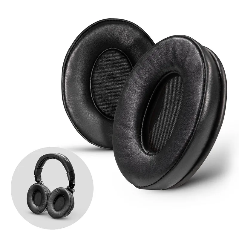 ProStock ATH M50X & M Series Replacement Earpads - Custom Designed Shape na may Memory Foam - Sheepskin Leather