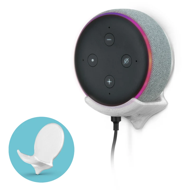 Staffa di supporto per montaggio a parete adesiva Echo Dot