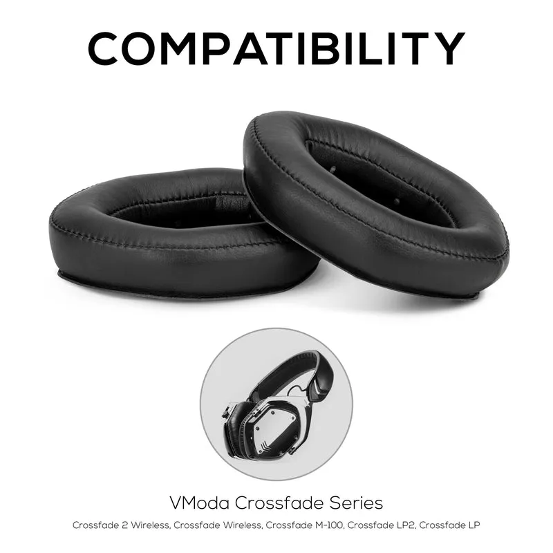 V-MODA Crossfade Replacement Earpads - Mga Premium na Materyal at Memory Foam