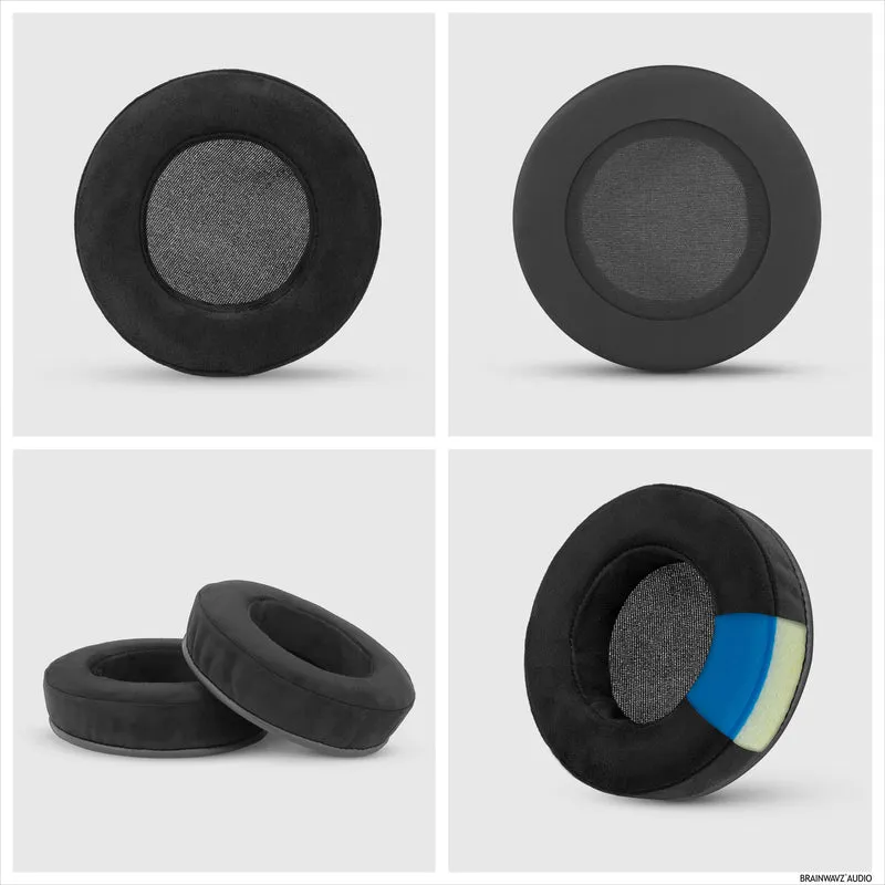 Padiglioni da gioco GEL Brainwavz - XL - Micro Suede con Memory Foam