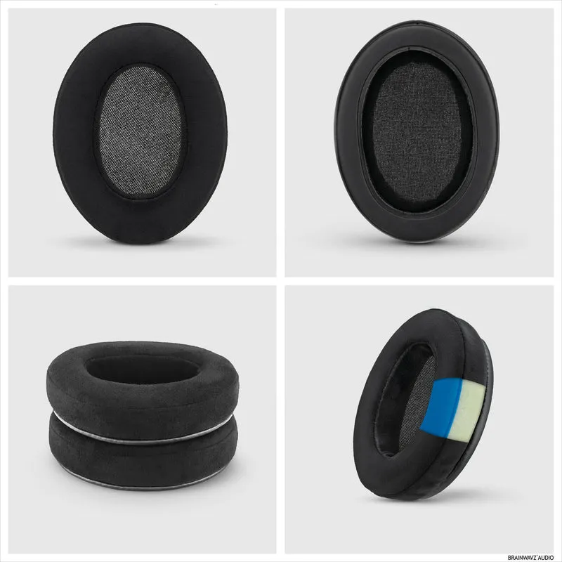 Auricolari da gioco Brainwavz GEL - Ovali - Micro Suede con Memory Foam