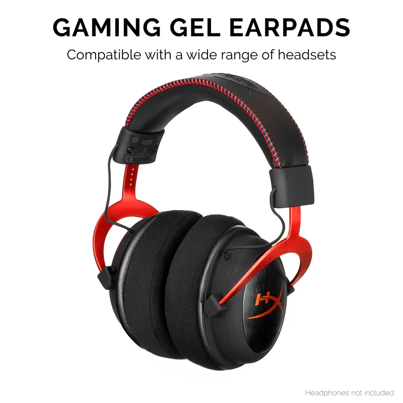 Auricolari da gioco Brainwavz GEL - Ovali - Micro Suede con Memory Foam