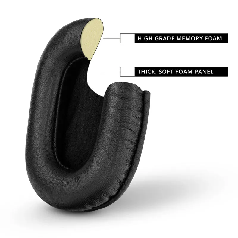SONY MDR-7506 SHEEPSKIN Leather Replacement Premium Earpads - Angkop din para sa V6, CD900ST Headphones