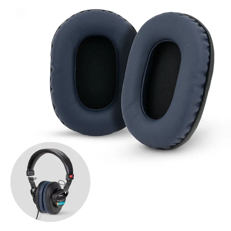 SONY MDR-7506 Replacement Premium Earpads - Angkop din para sa V6, CD900ST Headphones (PU)