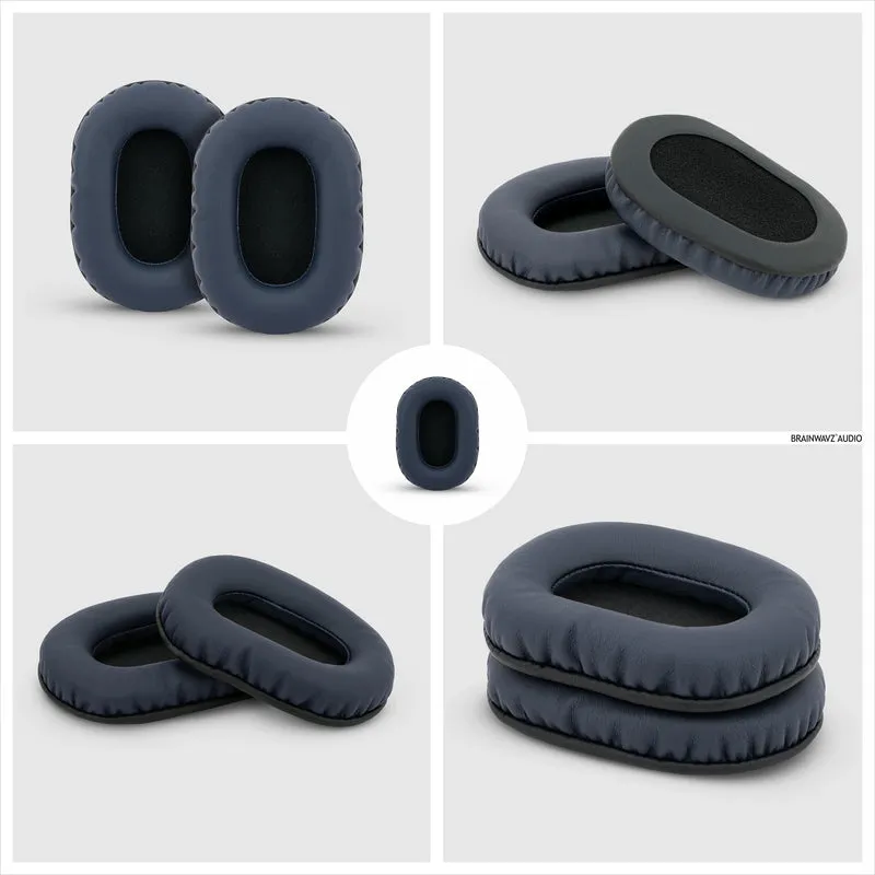 SONY MDR-7506 Replacement Premium Earpads - Angkop din para sa V6, CD900ST Headphones (PU)
