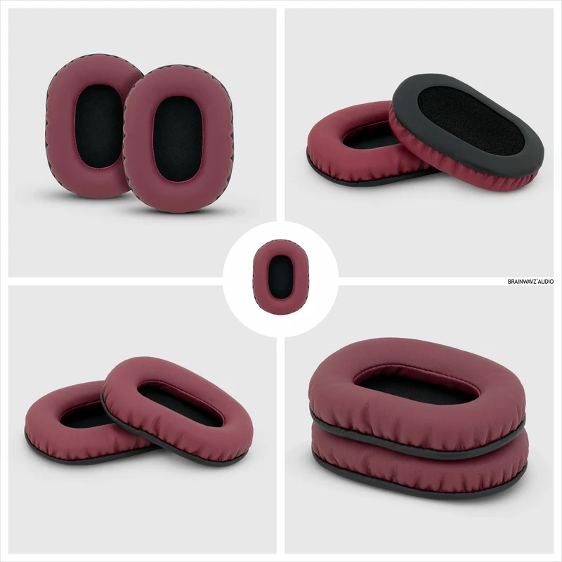 SONY MDR-7506 Replacement Premium Earpads - Angkop din para sa V6, CD900ST Headphones (PU)