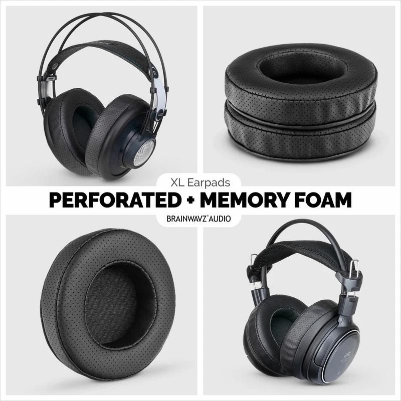 Auricolari in memory foam per cuffie - XL - perforati