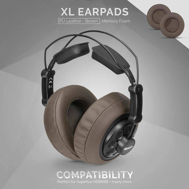 Mga Headphone Memory Foam Earpads - XL Size