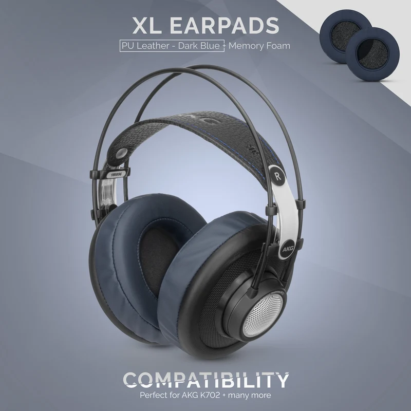 Mga Headphone Memory Foam Earpads - XL Size