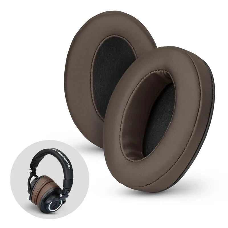Auricolari ovali angolati in memory foam per cuffie