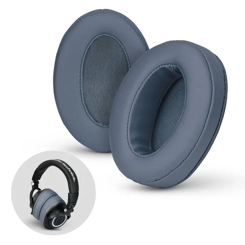 Auricolari ovali angolati in memory foam per cuffie