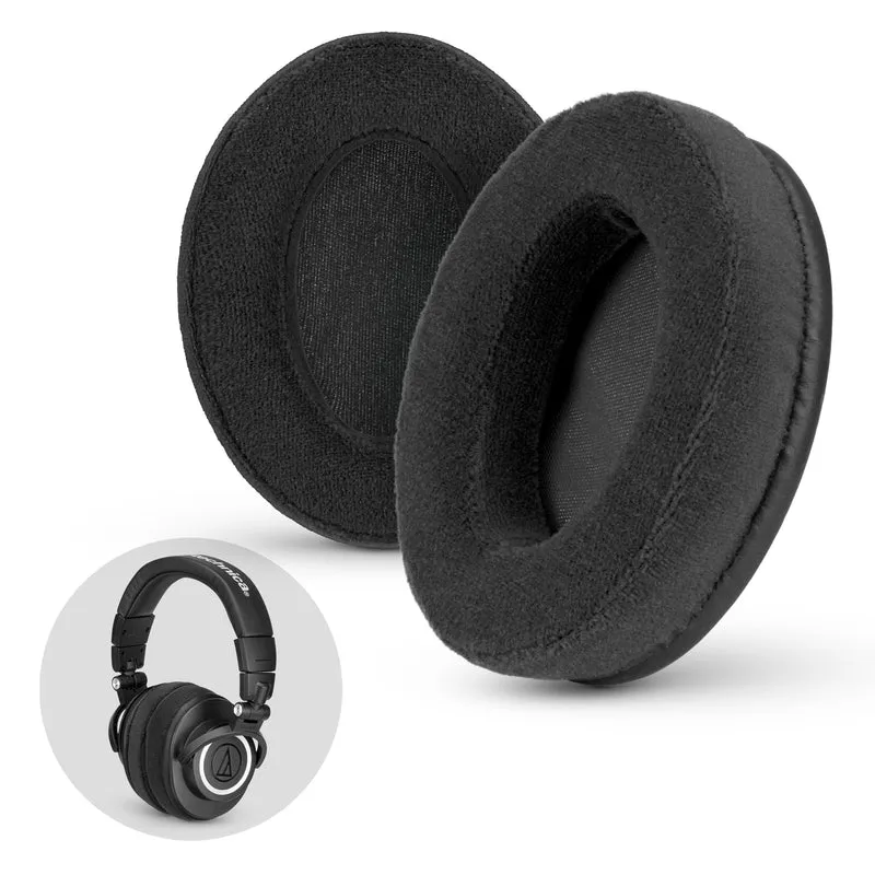 Velor Oval Replacement Earpads - Angkop para sa maraming Headphones