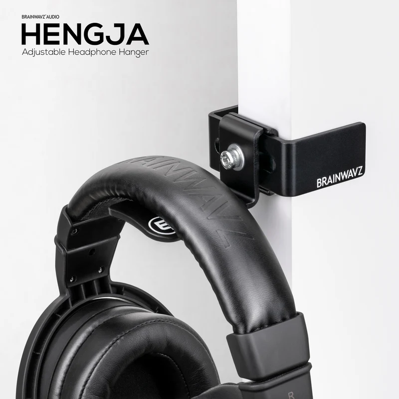 Hengja - Lahat ng Metal Adjustable Headphone Hanger Stand