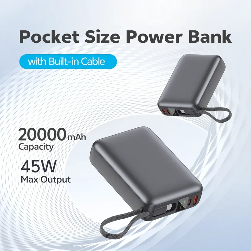 QCY 45W Charger PB20A