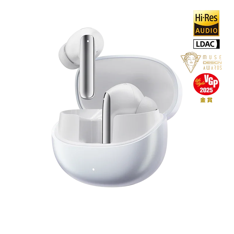 QCY MeloBuds Pro Wireless Earbuds, 46dB Hybrid ANC, Hi-Res & LDAC