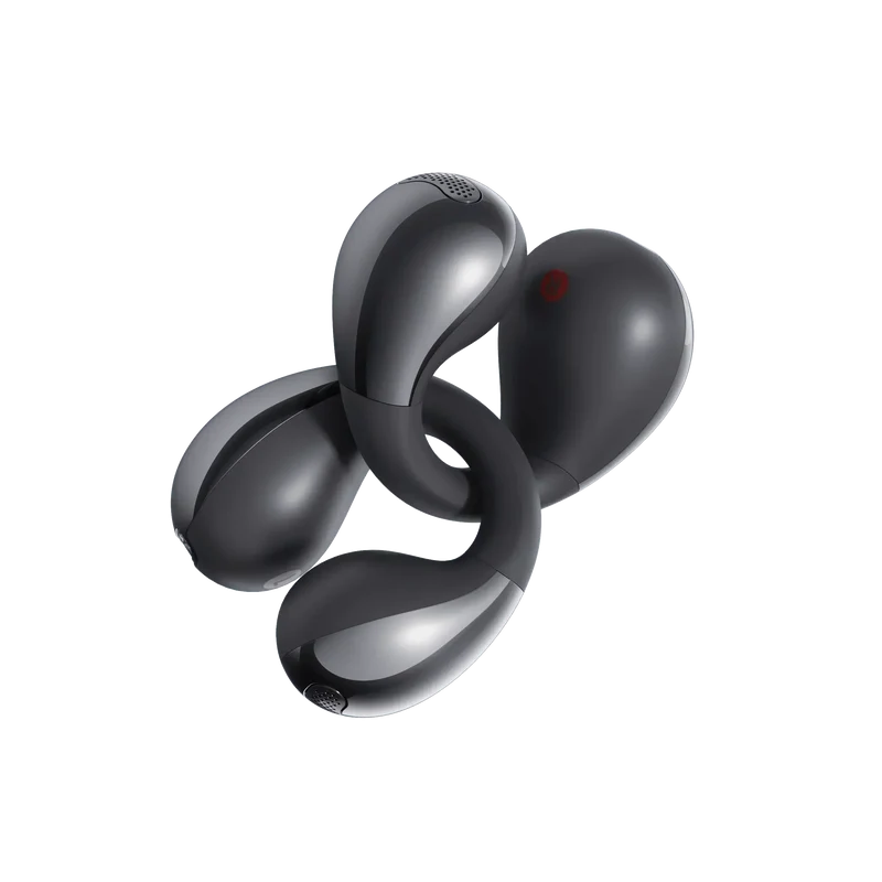 QCY Crossky C30 Open-Ear Clip Earbuds ,25 Hours of Playtime